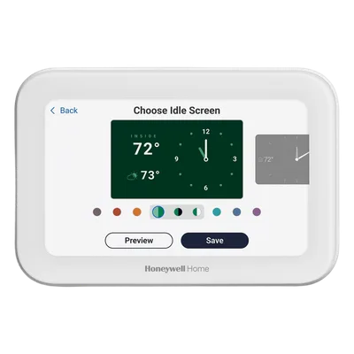 Termostato Inteligente / Pantalla Táctil 5 Pulgadas / Control IAQ / 4H/2C Bomba de Calor / Wi-Fi Bluetooth Matter / Sensor Ocupación