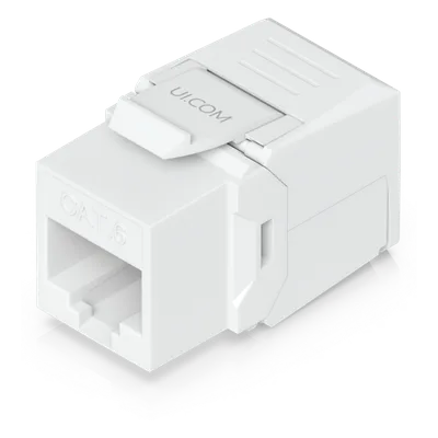 Keystone Jack / Cat6 / Terminación IDC / Snap-In / 12 Piezas