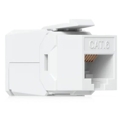 Keystone Jack / Cat6 / Terminación IDC / Snap-In / 12 Piezas