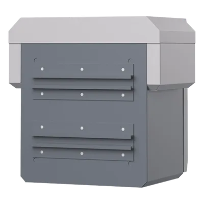 Gabinete de Protección IP55 / Acero SPCC / 250 x 250 x 180 mm / Rieles DIN / 4 Placas Laterales / Montaje Exterior