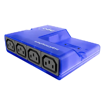 Controlador de Potencia / 4 Salidas C13 / Medición Individual V/A/W/kWh / 4 Puertos X-Talk / USB-C API Serial / 10A Máx / 100-240 VAC