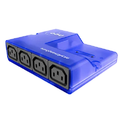 Controlador de Potencia / 4 Salidas C13 10 A / Medición Individual V/A/W/kWh / 16 Horarios / 4 Puertos X-Talk / USB-C