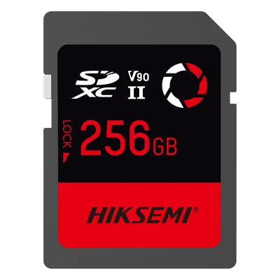 Tarjeta SD Profesional / 256 GB / 300 MB/s Lectura / 260 MB/s Escritura / U3 V90 / 4K-8K Video / TLC NAND