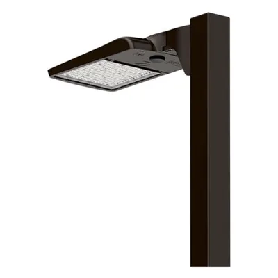 Luminaria LED / 5,500-16,000 Lúmenes Ajustables / CCT 3000K-5000K Switchable / 4 Ópticas SwitchOptics Type II-V / Montaje Universal UPM / IP66 / 120-347V / 18,000-98,000 lm Equivalente a 100-600W MH