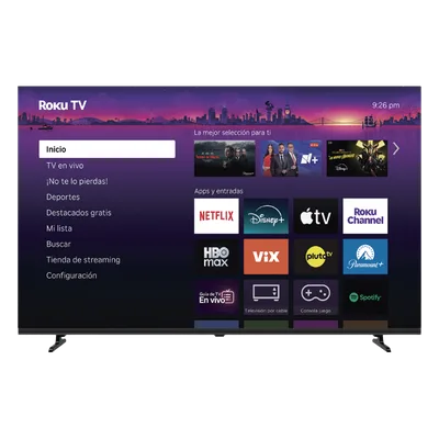 Smart TV QLED / 32 Pulgadas / HD 1366x768 / Wi-Fi / 3 HDMI / VESA 100x100 mm