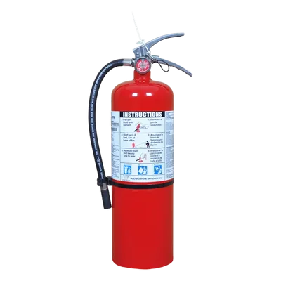 Extintor de Polvo Químico Seco / Clase ABC / 10 lb (4.53 kg) / Tiempo de Descarga 22 s / UL Listado / -40°C a 49°C