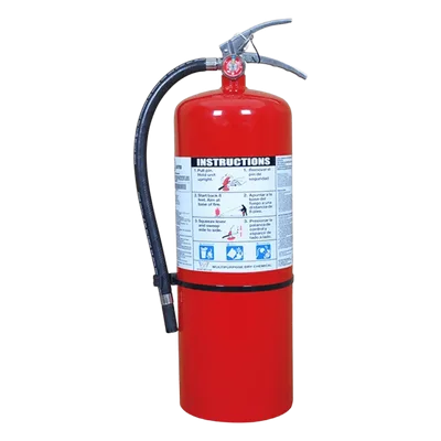 Extintor de Polvo Químico Seco / 20 lb (9.07 kg) / Clase ABC / UL Listado / Descarga 23 s / -40°C a 49°C