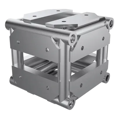 Cubo de Conexión para Truss / 6 Vías de Conexión / Aluminio de Alta Resistencia / 30 x 30 x 30 cm (11.8 x 11.8 x 11.8 in)