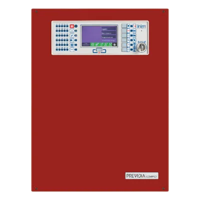 Central de Detección de Incendio Direccionable / 2 Lazos / 480 Puntos / Pantalla Táctil 4.3" / Gestión Cloud / Red 50 Nodos / EN54 y UL