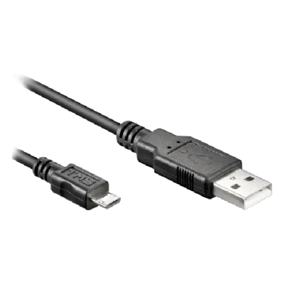 Cable Split USB-A a Micro USB / Conector DC 2.5 mm / 1.2 m (3.9 ft) / Comunicación y Alimentación / Compatible Controladores XN