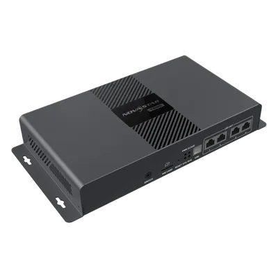 Reproductor Multimedia / 4K Ultra HD / 2.3M Píxeles de Carga / 4 Puertos Gigabit Ethernet / Control Cloud / Wi-Fi 2.4 GHz / Android 11