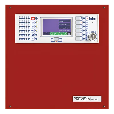 Central de Detección de Incendio / 4 a 36 Zonas / Gestión Gas 4-20 mA / Extinción EN 12094-1 / Pantalla Táctil 4.3" / Cloud Fire / 15.7 ft (4.3") Display
