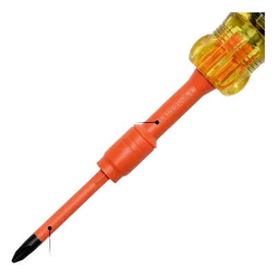 Destornillador Aislado Multiuso / 6 en 1 / Aislamiento 1000V CAT III / Auto-Lock / Cushion-Grip / Almacenamiento Integrado