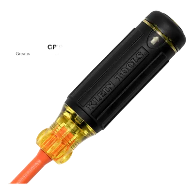 Destornillador Aislado Multiuso / 6 en 1 / Aislamiento 1000V CAT III / Auto-Lock / Cushion-Grip / Almacenamiento Integrado
