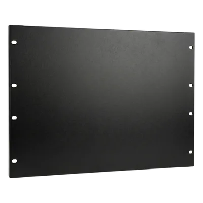 Tapa Ciega para Rack / 3 UR / Acero 2.66 mm / 19" EIA / Negro Jet / 5.22 x 19.00 x 0.11 in (13.26 x 48.26 x 0.28 cm)