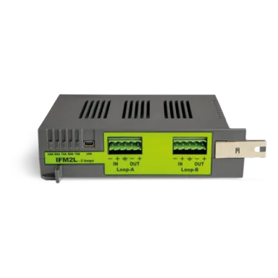 Módulo Expansión de Lazos / 2 Lazos Independientes / 240 Dispositivos por Lazo / Tecnología Open Loop Multi-Protocolo / Hot Swap / Escalable a 16 Lazos