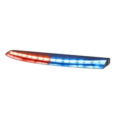 Barra de Luces LED Interior / 96 LED / Dual Color Rojo/Azul / 12–24V / 6.8A / Montaje en Vidrio Trasero
