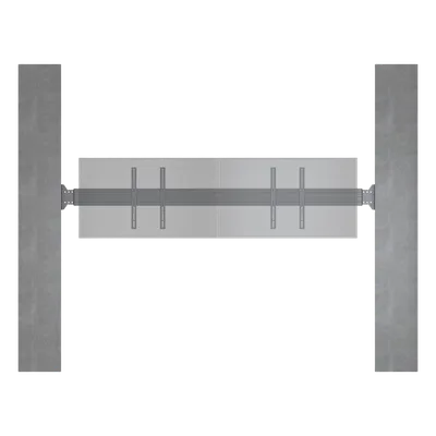 Sistema de Montaje en Pared / Rieles 2000 mm (78.7 ft) / Estructura Modular / Soporte Ajustable / Incluye Herramientas y Tornillería Completa