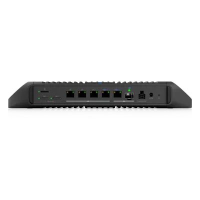 Cloud Gateway Industrial / Wi-Fi 7 Integrado / Puertos 10 GbE y 2.5 GbE / SFP+ / PoE+++ 90W / 350W Total / Sin Ventilador / -30 a 50 °C (-22 a 122 °F)