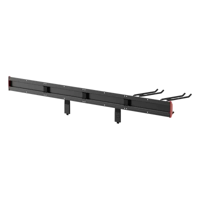 Estante de Almacenamiento de Pared / Capacidad 284 kg / Ganchos Ajustables / 4 Placas de Pared / Acero y Plástico