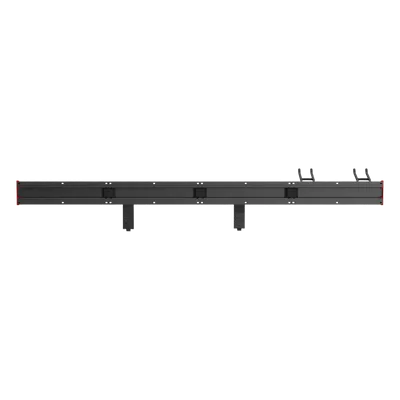 Estante de Almacenamiento de Pared / Capacidad 284 kg / Ganchos Ajustables / 4 Placas de Pared / Acero y Plástico