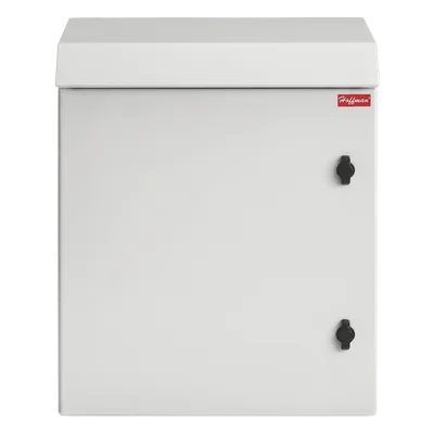 Gabinete Rack 12 UR / 24.09 in x 23.6 in x 24 in / Acero RAL 7035 / IP32 IK10 / Tipo 3R con Ventiladores Termostáticos
