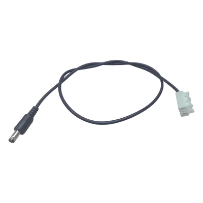 Cable de Alimentación DC / Macho 5.5 x 2.1 mm / 22 AWG / 60 cm (1.97 ft) / Puntas Libres / Polarizado
