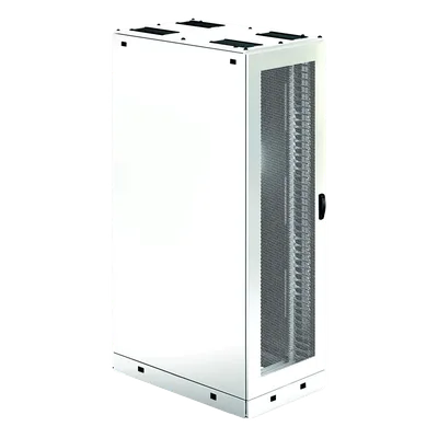 Gabinete para Servidor / 45U / 2163 x 800 x 1200 mm (85 x 31.5 x 47.2 in) / Acero 12 Gauge / RAL 9003 Blanco / Carga Estática 1361 kg / Base con Ruedas y Niveladores