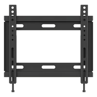 Soporte de Pared para Monitor / 19" a 40" / Carga 30 kg (66 lb) / VESA 200x200 mm / Acero SPCC / 250x220x25 mm (9.84"x8.66"x0.98")