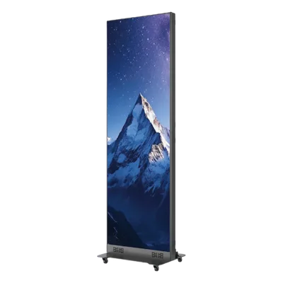 Pantalla LED Plegable / Pixel Pitch 1.86 mm / Flip-Chip COB / 600 Nits / Refresco 3840 Hz / Contraste 10000:1 / Empalme 6 Unidades Full HD