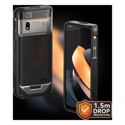 Funda Protectora / Silicona Reforzada / Protección Caídas 1.5 m (4.9 ft) / Acceso Completo / Esquinas Reforzadas / Compatibilidad Correas L3