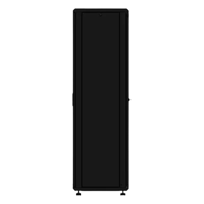 Gabinete Rack de Piso / 42U / 19 Pulgadas / Carga 1000 kg / Puerta Cristal Frontal / 600x605x1990 mm