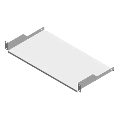 Charola para Rack / 19" / 2 Postes / 1U / 23 cm (9.1 ft) de Profundidad / Carga 3 kg / Color Blanco