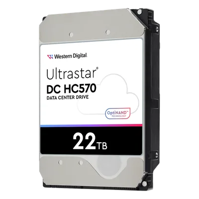 Disco Duro Data Center / 22 TB / 7200 RPM / SATA 6 Gb/s - SAS 12 Gb/s / HelioSeal / OptiNAND / 512 MB Buffer / 2.5M Horas MTBF