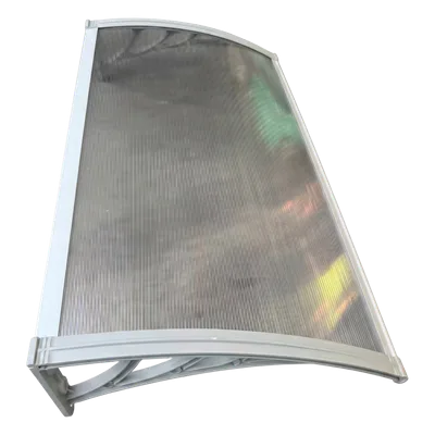 Toldo para equipos exteriores / 75x100cm / 2.5x3.3ft / PP reforzado fibra de vidrio / Policarbonato UV