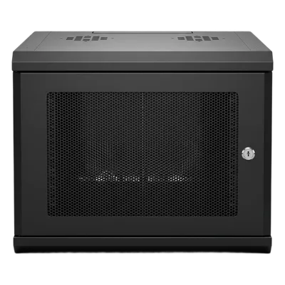 Gabinete Rack 19 Pulgadas / 4U / Montaje Pared / Capacidad 100 kg / Acero Calibre 20 / Profundidad 606 mm (23.9 in)