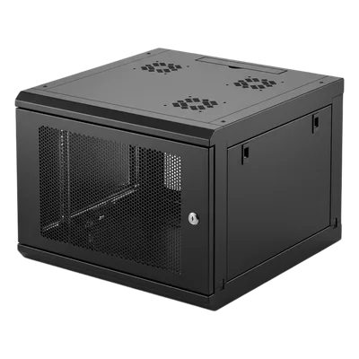 Gabinete Rack 19 Pulgadas / 4U / Montaje Pared / Capacidad 100 kg / Acero Calibre 20 / Profundidad 606 mm (23.9 in)