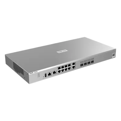 Firewall Next Generation / Throughput 9 Gbps / IPS 1.7 Gbps / 16 Puertos / 8 Gigabit + 4 x 2.5G + 2 SFP + 2 SFP+ 10G / Gestión Cloud / AI-Powered Security / Rack 1U 440 mm (17.32 in)