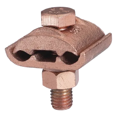 Conector Cable a Superficie Plana o Barra / Calibre 2/0 AWG a 250 KCMIL / Aleación de Cobre / Enterramiento Directo