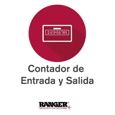 Contador de Entradas y Salidas / Sensor Infrarrojo Anti-Falsas Alarmas / Pantalla Remota 30 m / Conexión RJ45 LAN / Batería 8 Horas / Diseño Intemperie