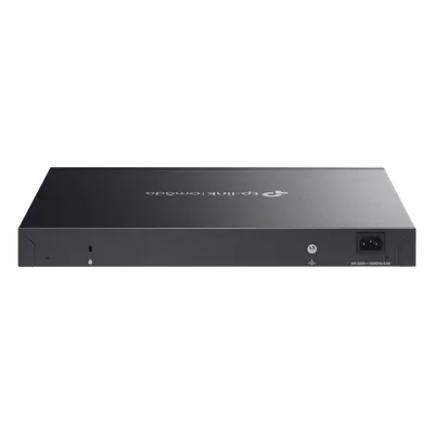 Switch Administrable L3 SDN / 24 Puertos PoE Gigabit / 4 SFP+ 10G / Presupuesto PoE 720W / Ruteo RIP VRRP / Fuente Redundante / 128 Gbps