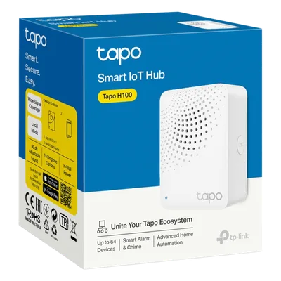 Hub IoT Inteligente / 3 en 1 Hub-Timbre-Alarma / 64 Dispositivos / 2.4 GHz Wi-Fi + 868 MHz / 19 Tonos 90 dB / Material V-0 UL94