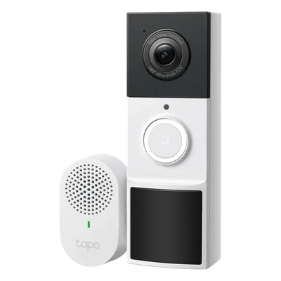 Videoportero IP Inalámbrico / 2K 3 Megapixel / 160° DFOV / Batería 6400 mAh / Detección IA Personas-Vehículos / Visión Nocturna Color / Audio Bidireccional