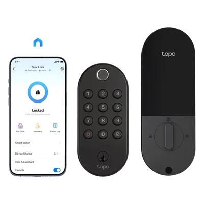 Cerradura Inteligente Wi-Fi / Deadbolt / 6 Métodos Desbloqueo / Huella