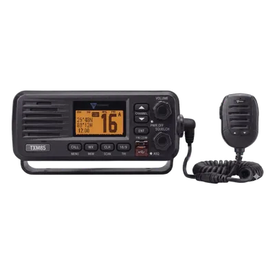 Radio VHF Marino / 25 W / IPX7 1 m (3.3 ft) / Dual y Tri-Watch / Canales Internacionales / Altavoz 4.5 W