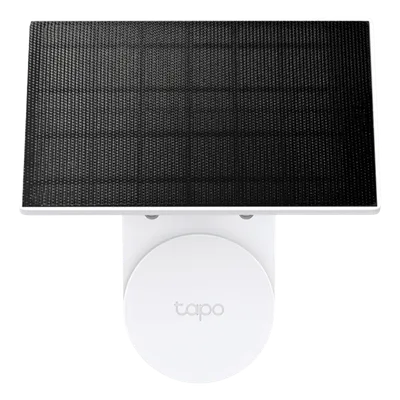 Panel Solar para Cámaras de Seguridad / 2.5 W / 5.2 V / IP65 / Cable 4 m (13.1 ft) / Conexión Tipo-C + Micro USB / Montaje Ajustable