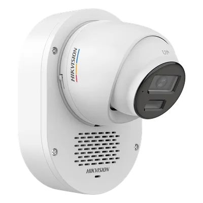 Cámara Turret TURBOHD / 2 Megapixel 1080p / Color 24/7 con Apertura F1.0 / Audio Bidireccional / Luz Blanca e IR 40 m (131.2 ft) / IP67 / Smart-Hybrid Light / 3D DNR