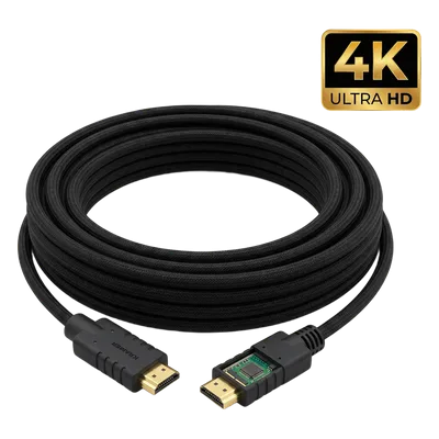 Cable HDMI Activo / 4K@60Hz 4:4:4 / 18 Gbps / 20 m (66 ft) / HDR / Triple Blindaje / K-Lock / UL CL3/FT4