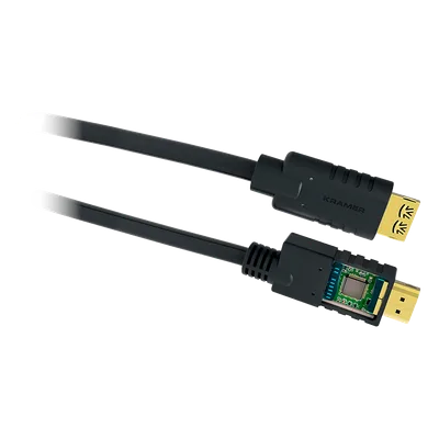 Cable HDMI Activo / 4K@60Hz 4:4:4 / 18 Gbps / 15.20 m (50 ft) / HDR / Triple Blindaje / K-Lock / UL CL3/FT4