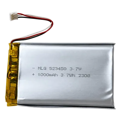 Batería Li-Po / 1000 mAh / 3.7V / 40 mm Cable / Standby 20 h
